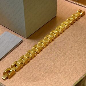 Designer Bracelet Luxury Bangle Bracelet Jewelry Jewellery Gold Bracelet Watch Link Bracelet Chunky Bracelet Punk Style Bracelet Cuban Link Bracelet Women Gift