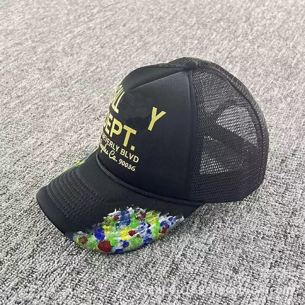 Men baseball cap men hat Graffiti printed alphabet ball cap Truck driver cap women summer shade sun hat Outdoor sports ball cap