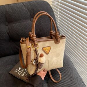 Designer bag 2025 new fashion commuting high-end hand-held bucket shoulder crossbody bag for womens 001