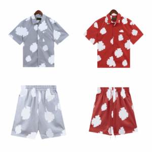 Men's Designer DN698 T-Shirt with Sleeve Letter Print