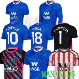 24 25 26 sunderland Soccer JerseyS Home away third 2025 RED BLACK KIDS s STEWART SIMMS ROBERTS AMAD CLARKE Diarra 19 EMBLETON E NIEN Football Shirt SEWS PROMOTED
