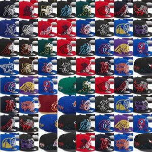 2024 MLB Team Baseball Cap Snapback Adjustable Unisex Vintage Flat Sport Ball Hat