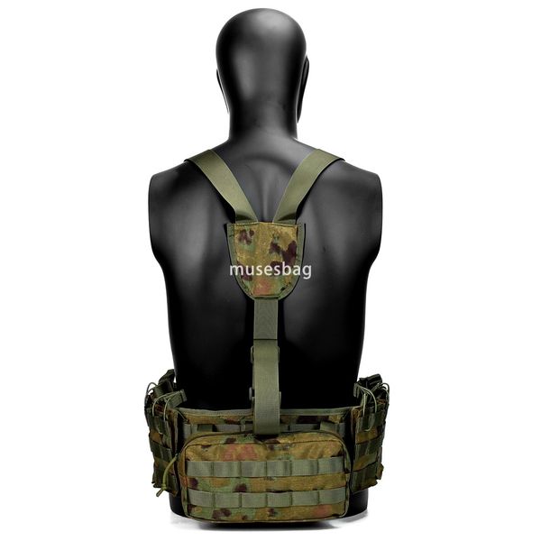New tactical harness waist chest hanging vest modular CS camouflage accessories bag outdoor manufacturers wholesale