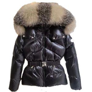 womens down jacket NFC designer jacket wimterjacket womens jacketdoudoune Femme brand homme embroidered badge puffer fur collar winter keep warm belted asian size