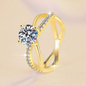 Stylish Solitaire Wedding Jewelry Collection: Handcrafted Gemstone Rings from Reputable Jeweler