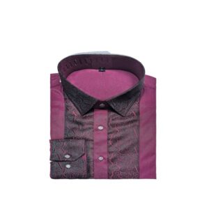 Oxford spun cotton shirt | Exquisite details, 100% cotton material adds a unique artistic atmosphere