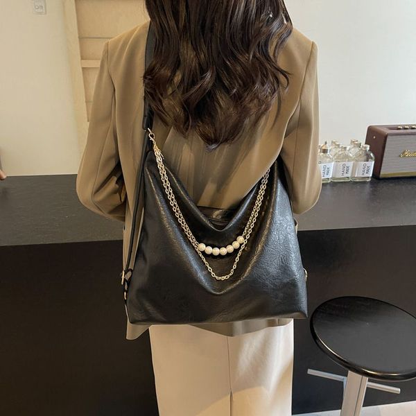 2025 Bestseller Designer Tote for Women - Spacious Work Casual Chain-Strap Shoulder Bag Minimalist Commuter Purse