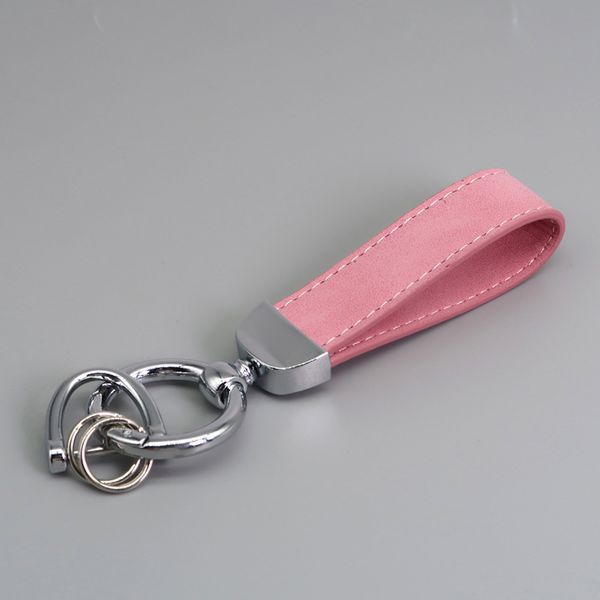 Leather Key Ring - Durable Anti-Loss Car Key Chain