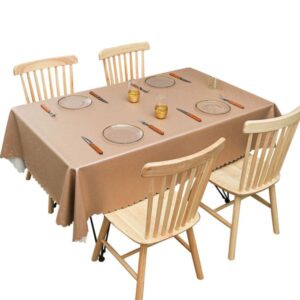 W331 Waterproof, oil-proof, washable and scalding-proof tablecloth, simple solid color