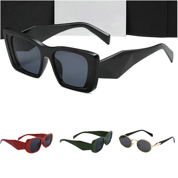 Mens Designer Sunglasses for Women Outdoor Shades Fashion Classic Mens Sun glasses Luxury Eyewear Mix Color Optional Black Clear Red signature gafas el sol de mujer
