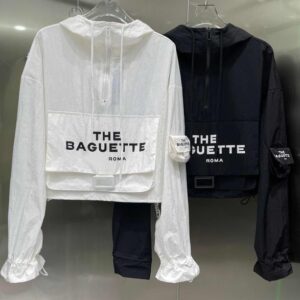 Sunscreen Clothing Designer Long Sleeve T-shirt Women's Sweatshirt Top Hoodie Fashion Letter Pattern Thin Coat Short Women's Clothing