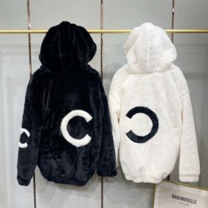 23WF Women Lamb Wool Jackets Coats Winter Faux Shearling Outerwear Coats Oversize Coat Thickened Unnisex Letter Parka Windproof Down S-3XL