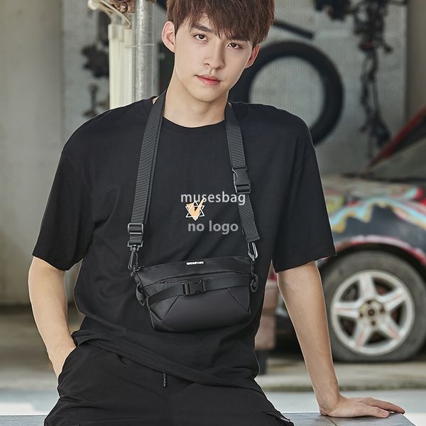 Men's bag summer fashion brand mini satchel men's small bag carry simple crossbody bag casual shoulder bag small backpack