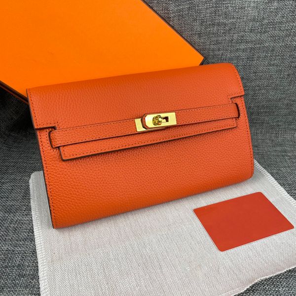 Gold Designer Handbag Hand Bags Designer Luxury Bags Zipper Pocket High Quality Leather With Flap For Women Small Clutch Bag Silver Card Holder Designer Wallet