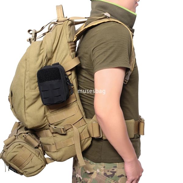 Outdoor tactical medical storage bag Board hiking multifunction kit MOLLEF Accessory Fanny pack