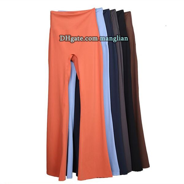 Women Yoga Clothes High-Stretch Women Flared Yoga Pants Sculpting Fit Leggings with Flatlock Seams Elastic Waistband Comfortable Design Pilates Yoga Daily Wear