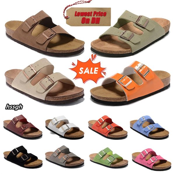 Womens Sandals Designer Clogs Suede Snakeskin Buckle Slippers Strap Sandals Mens Flat Casual Shoes Slide Indoor Flip Flops Rubber Poston Summer Slippers
