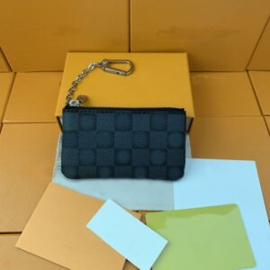 s Men plaid designer purses short wallet Card Holder wallets classic pocket Genuine leather Man Bags