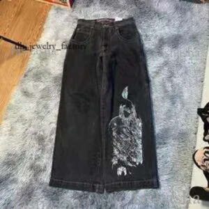 Jean JNCOS Mens fashion clothing Pantalones Hombre Streetwear Pants biker mens designer jeans Ripped Denim Shorts Baggy JORTS 2000s Y2K JNCO 8b3