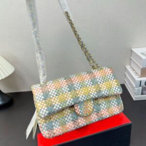 Designers bags Women luxurys Woolen Retro Shoulder bag Handbags Chain bag Vintage bag Messenger Clutch Flap crossbody Wallet lady clutch Fortune bag 25m