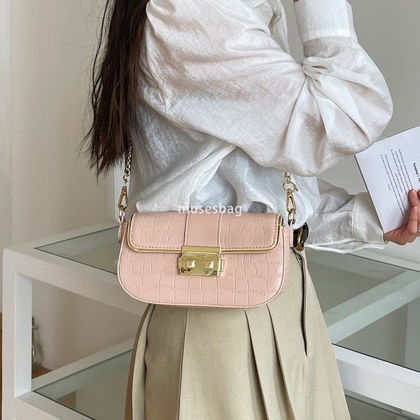 Original minimalist temperament small square bag versatile small bag new summer texture underarm bag single shoulder crossbody bag