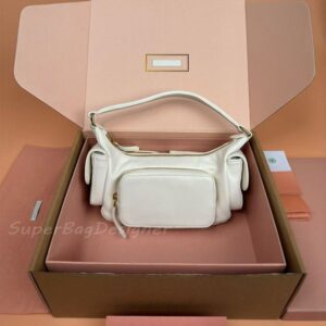 10A Hobo Armpit bag women Shoulder Bags handbag designer bag luxury retro soft sheepskin clutch genuine leather Crossbody Bags woman Outdoor lady bag motorcycle bag