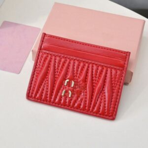 Designer Wallet Card Holder Luxury Wallets Card Case High Quality Genuine Leather Sheepskin Interior Compartment Box Luxury Wallet Women Cardholder Designer