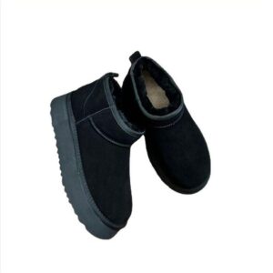 Women Winter Ultra Mini Boot Designer Australian Platform Boots for Men Real Leather Warm Ankle Fur Booties Luxurious Shoe EU44