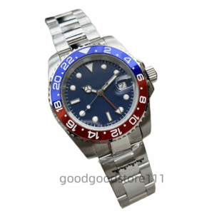 Mens Watches Automatic Mechanical 40mm Watch 904L Stainless Steel Blue Black Ceramic Sapphire glass Super luminous Wristwatch mens Super clone watch