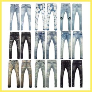 ksubi jeans designer men and women baggy jean casual Ripped Biker Slim Straight mens ksubi jean denim Stacked Skinny ksubi jeans Pant asian size