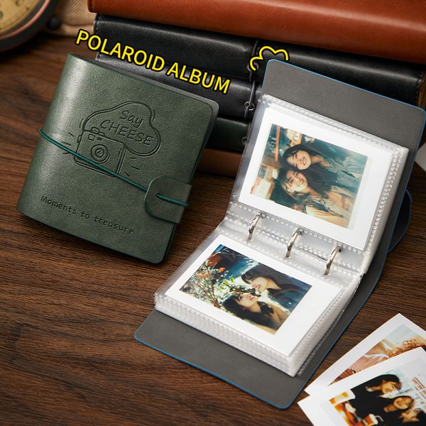 Classic Polaroid Picture Organizer - Novelty Square Album for Memorable Photos