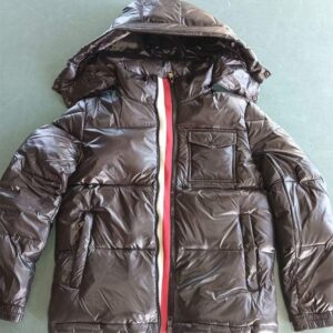 Men Black Puffer Jacket Black Designer Puffer Jacket NFC version Men Winter Down Vest Puffer Jacket Combo Fluffy Black Outerwear with White Duck Down Plus Size Fit