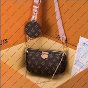 5A luxurys bag favorite 3 pcs/set women Crossbody Purse Messenger bags Handbags Flowers shoulder lady Leather with GGs Louiseity 1 Viutonity LVS