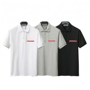 GG-P-R-A Designer Mens Polos Designer Polo Shirt Tee Short Sleeve T-Shirts Fashion Polo Shirt for Man Summer Womens T-shirt Couples Sweatershirt T Shirt Top Sportshirts