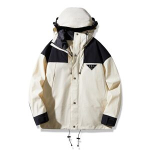 Elegant Gender-Neutral GG-P-R-A Designer Brand Hoodie Jacket for Both Men and Women Water Resistant Material Suitable Windproof for Spring Fall