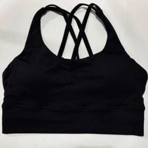 Cross Strap Shockproof Sports Bra Fitness Clothing Breathable Quick Dry Yoga Bra Underwear Workout Gym Tank Tops Running Casual Brassiere