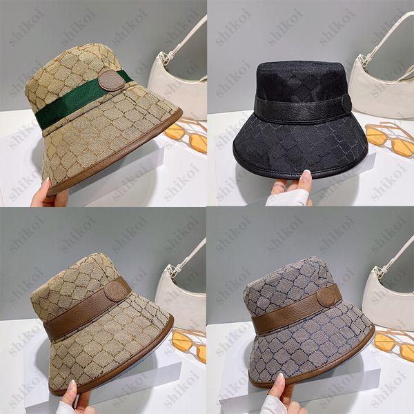 Designer bucket hat Fashion baseball hat for man Wide Brim Hats Classic double letter top quality cap womens beach sun hat