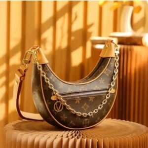 Women Bags Shoulder Bag Purses Brown Flower Woman Tote Letter Leather Crossbody Envelope Wallet