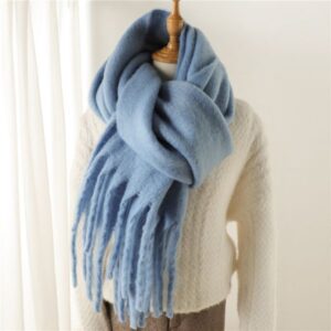 10760 Warm extended neck scarf for men and women