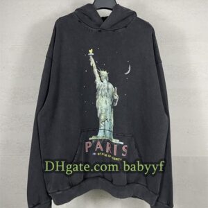 Men hoodie designer hoodie High quality Sweatshirt Premium Hoodie Streetwear Old retro style Flocking letters Men Plus size hoodie Fashion pullover 8926 sweater