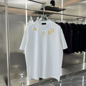 Summer New High-Quality Brand Clothing Fashion T-Shirt Letter T-Shirt Short Sleeve Upscale Fashion Men's And Women's Casual T-Shirt tee tops