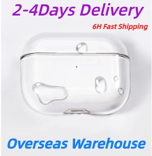 For Airpodspro 2 3 4 earphones Accessories airpodspro max Silicone Cute Protective Headphone Cover airpods pro 2nd TPU Shockproof Case