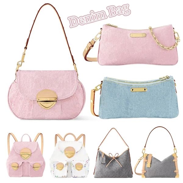 Denim Blue Designer bag 2025 New Style Shoulder Bags Jean Bag Crossbody Bag Handle Bag Shopping Bag Cluth Bag Drawstring High Quality Bucket Bags