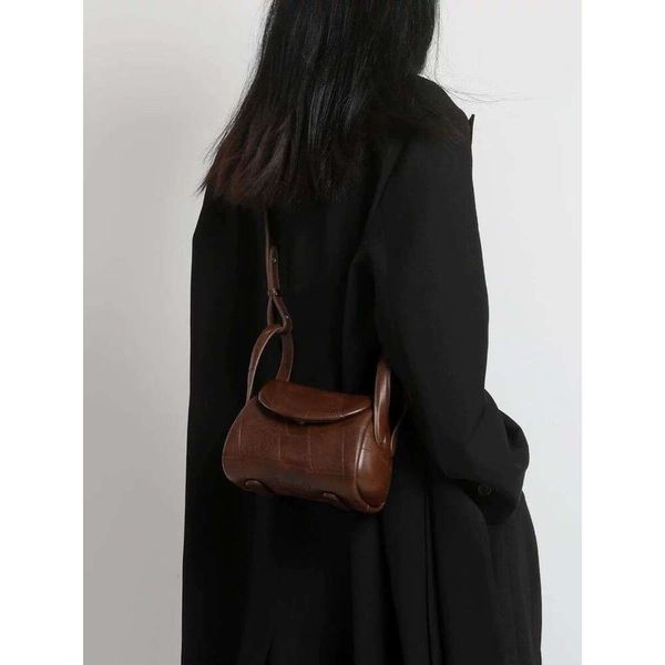 2025 autumn new niche design big ear small pillow mobile phone armpit bag for women