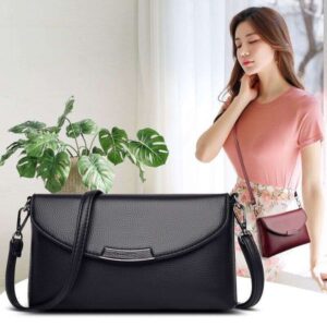 Genuine soft leather for women 2025 new versatile middle-aged mother bag single shoulder diagonal cross women's bag