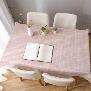 W218 Checkered tablecloth simple tablecloth anti-scalding and oil-proof washable high-grade table mat