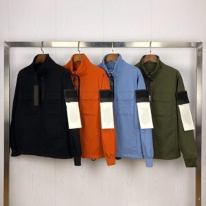Mens Designer Workwear half zipper pullover jacket autumn and winter men's and women's couple's jacket