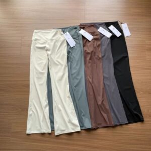 womens pants yoga pants active Pants Summer high waist yoga bell bottom pants