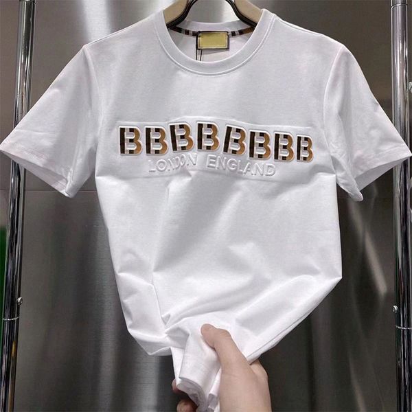 Mens Shirts Designer T Shirt graphic tees Womens Shirt Letter Print Round Neck cotton black white t shirts short sleeve tshirt bbr beach Luxury Shorts Short pants