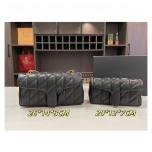 top quality Design Chic Small Square Leather Shoulder Crossbody Bags for Women Tabby 33 Designer Bag Shoulder Fashion Luxury Leather Black White yellow Denim Bags